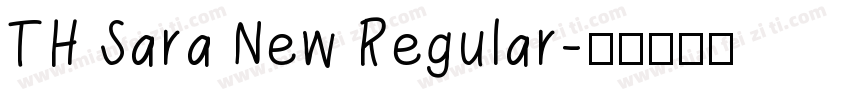 TH Sara New Regular字体转换